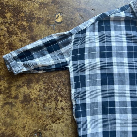 Anthropologie Bo Boyfriend Plaid Flannel Shirt By Pilcro - Picture 7 of 9